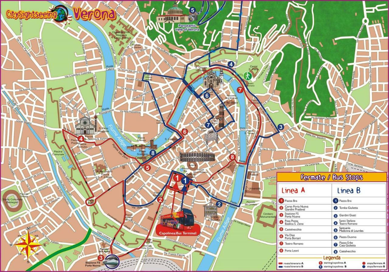 Appartamento Via Valverde 4 Verona Kültér fotó